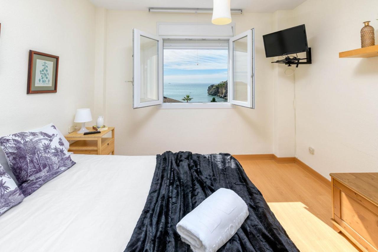 Wintowinrentals 1St Linea De Playa Vista Al Mar Y Piscina La Cala Del Moral المظهر الخارجي الصورة